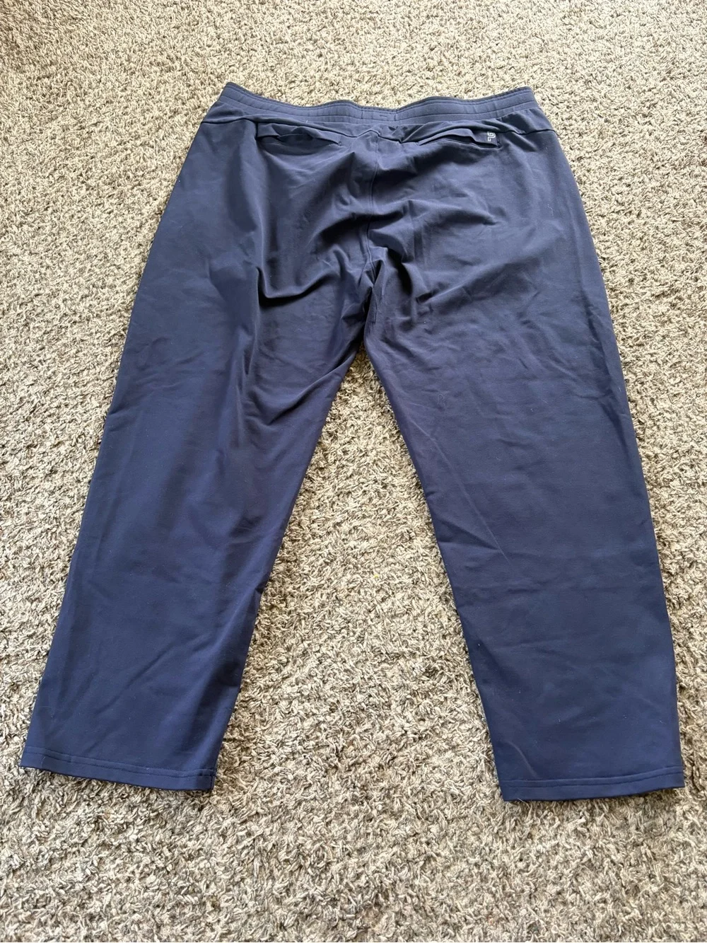 Public Rec All Day Every Day Navy Men's Casual Pants Lightweight Stretch Pockets